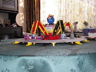 Daarna is het tijd om de gondels eraf te halen.