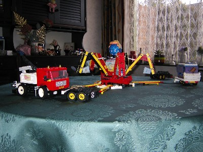 Daarna worden de dolley's gehaald.