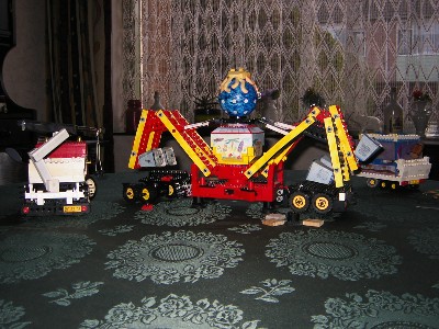 Daarna is het tijd om het geheel te laten zakken.