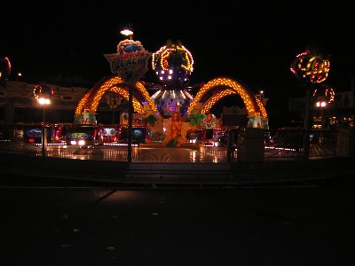 Om 00:30 was alles donker, alleen de Turbo-Polyp voerde nog licht.